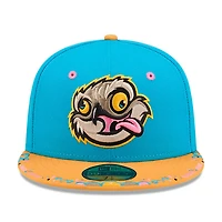 Casquette ajustée New Era 59FIFTY pour homme, bleue et orange, Lansing Lugnuts 2026 Copa De La Diversion