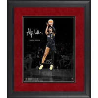 Photographie encadrée de 11"x 14" de la signature fac-similé des Las Vegas Aces d'A'ja Wilson