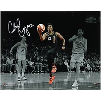 Chelsea Gray Las Vegas Aces 2023 WNBA Finals Champion Autographed 11" x 14" Action Spotlight Photograph