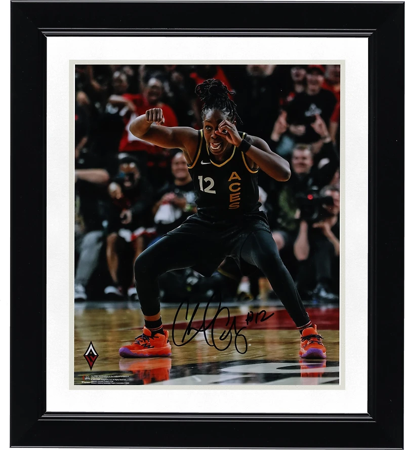 Chelsea Gray Las Vegas Aces 2023 WNBA Finals Champion Autographed 8" x 10" Action Photograph