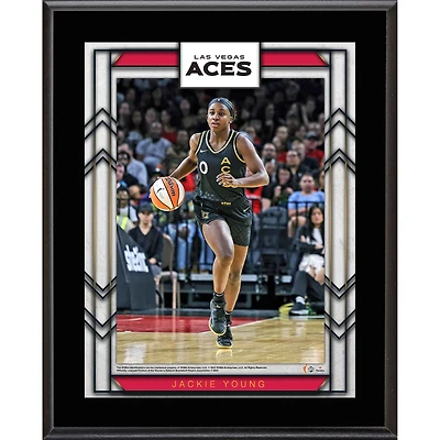 Jackie Young Las Vegas Aces 10.5" x 13" Sublimated Player Plaque