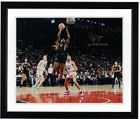 Jackie Young Las Vegas Aces 2023 WNBA Finals Champion Autographed 16" x 20" Action Photograph