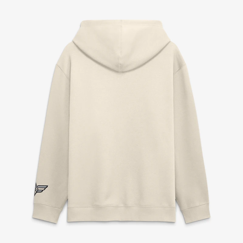 Men's Fanatics  Cream Las Vegas Aces Legacy Fleece Pullover Hoodie