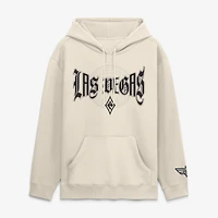 Men's Fanatics  Cream Las Vegas Aces Legacy Fleece Pullover Hoodie
