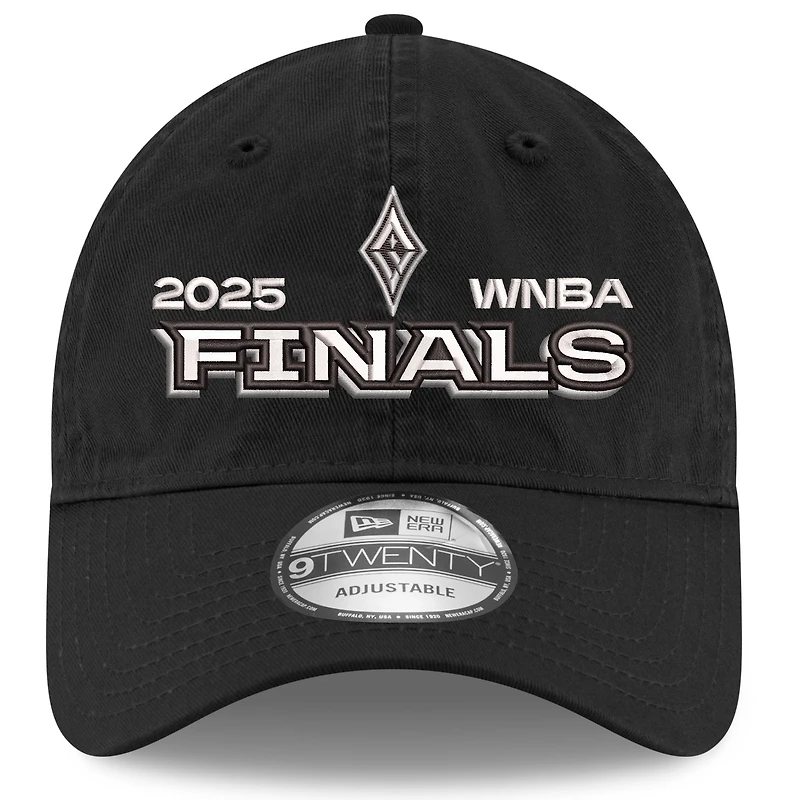 Casquette ajustable 9TWENTY noire New Era pour homme, Las Vegas Aces, finale WNBA 2025