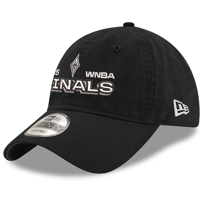 Men's New Era Black Las Vegas Aces 2025 WNBA Finals 9TWENTY Adjustable Hat