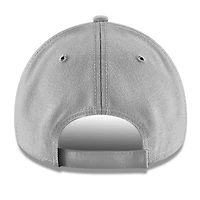Casquette ajustable 9FORTY grise avec logo principal des Las Vegas Aces de New Era pour homme