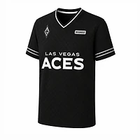 Men's round21  Black Las Vegas Aces Soccer Jersey