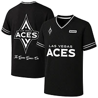 Men's round21  Black Las Vegas Aces Soccer Jersey