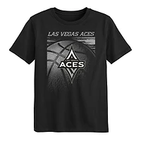 T-shirt noir « Big Ball » des Aces de Las Vegas pour enfants d'âge préscolaire