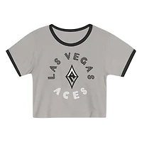 Toddler Outerstuff  Gray Las Vegas Aces Double Run T-Shirt & Shorts Set
