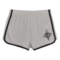 Ensemble t-shirt et short gris pour tout-petit des Las Vegas Aces Double Run