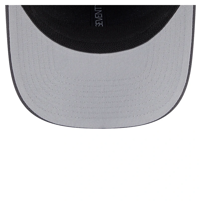 Casquette ajustable unisexe New Era noire Las Vegas Aces 9SEVENTY à imprimé damier