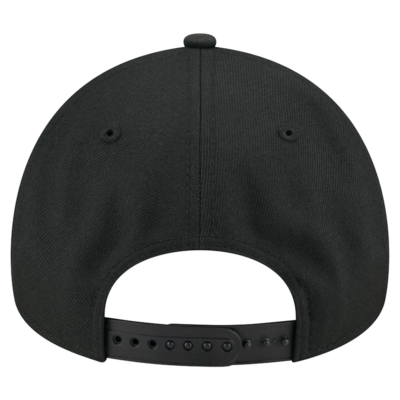 Unisex New Era  Black Las Vegas Aces Core Logo A-Frame 9FORTY Adjustable Hat