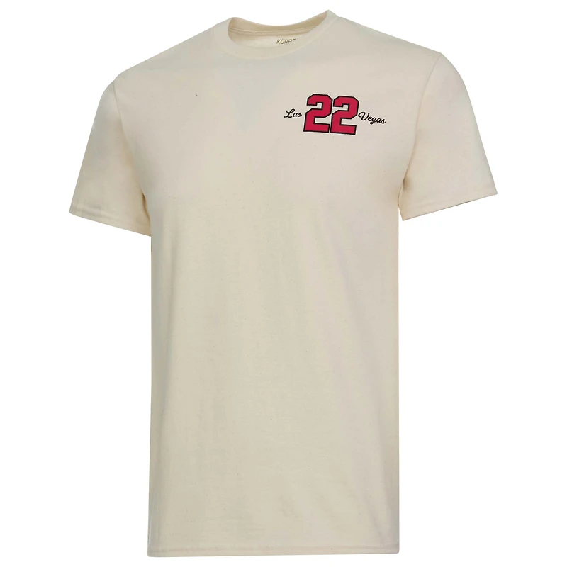 Unisex A'ja Wilson Natural Las Vegas Aces Player ID Arch T-Shirt