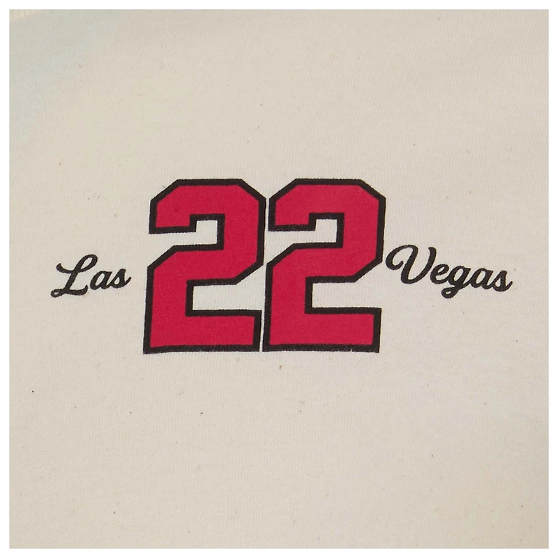 Unisex A'ja Wilson Natural Las Vegas Aces Player ID Arch T-Shirt