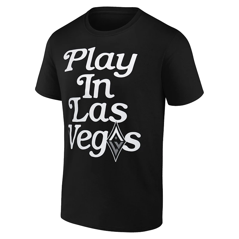 T-shirt unisexe noir Las Vegas Aces Play