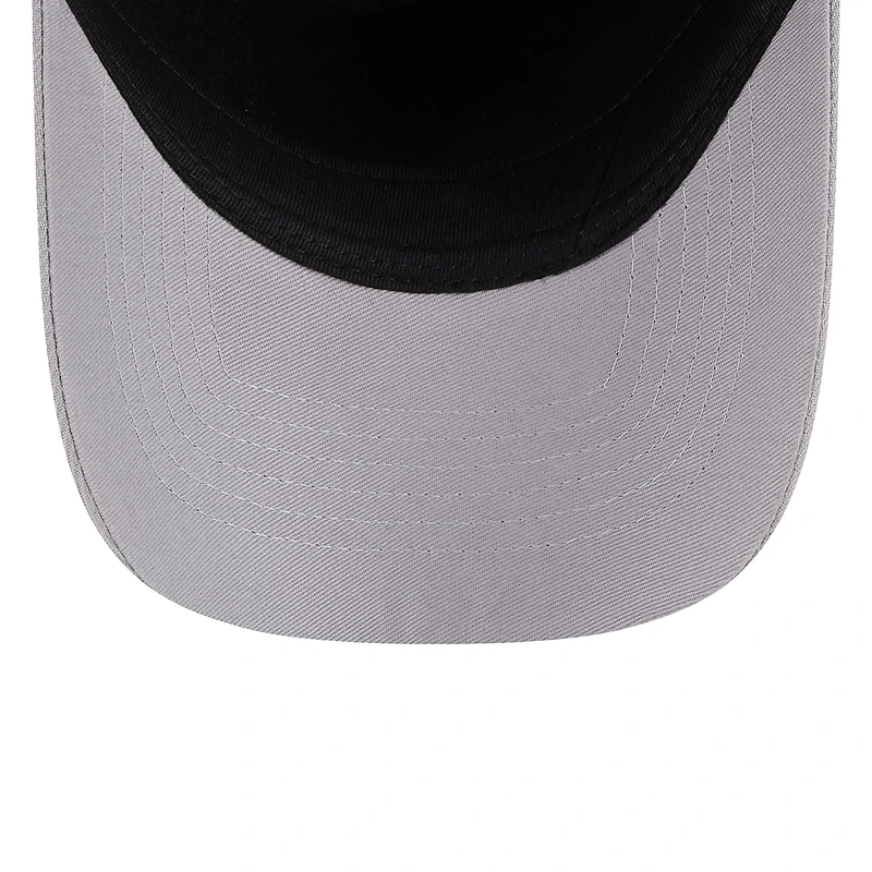 Unisex New Era Black/Gray Las Vegas Aces WNBA Tip-Off 2026 Metal Badge A-Frame 9FORTY Adjustable Hat