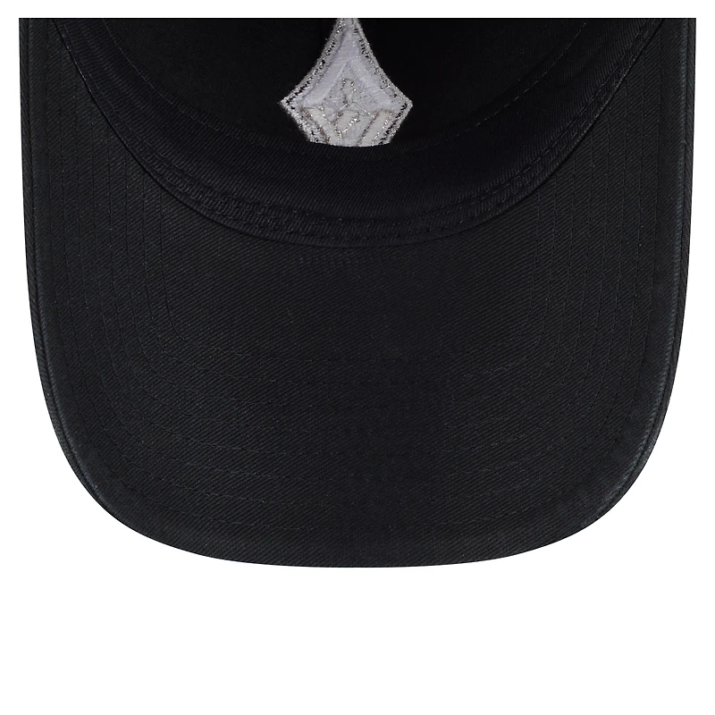 Casquette ajustable unisexe New Era noire avec logo alternatif des Las Vegas Aces 9TWENTY