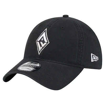 Casquette ajustable unisexe New Era noire avec logo alternatif des Las Vegas Aces 9TWENTY