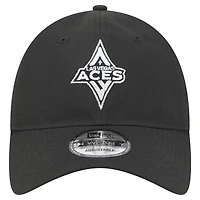 Unisex New Era Black Las Vegas Aces Core Logo 9TWENTY Adjustable Hat