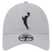 Casquette ajustable unisexe New Era grise Las Vegas Aces 9TWENTY