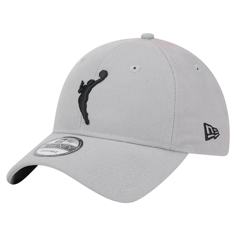 Casquette ajustable unisexe New Era grise Las Vegas Aces 9TWENTY
