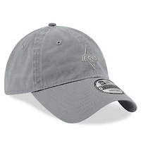 Casquette ajustable unisexe New Era grise Las Vegas Aces Core Tonal 9TWENTY