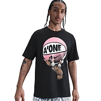 T-shirt unisexe Nike A'ja Wilson noir des Las Vegas Aces A'One