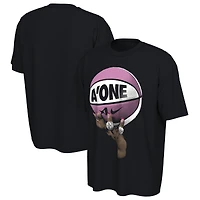 T-shirt unisexe Nike A'ja Wilson noir des Las Vegas Aces A'One