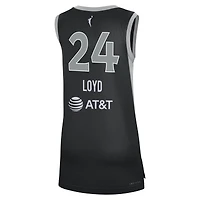 Unisex Nike Jewell Loyd Black Las Vegas Aces Explorer Edition Victory Jersey