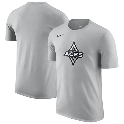 Unisex Nike Silver Las Vegas Aces Essential Logo Dri-FIT T-Shirt