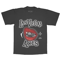 T-shirt unisexe Playa Society noir Las Vegas Aces Sketch