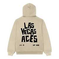 Unisex Playa Society  Oatmeal Las Vegas Aces Established Hoodie