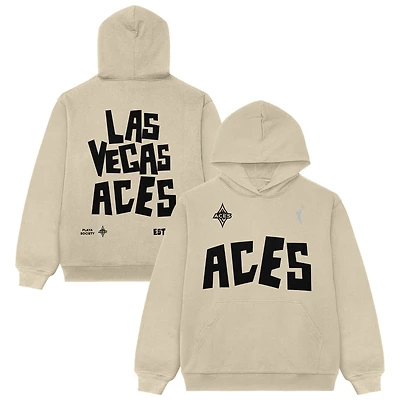 Unisex Playa Society  Oatmeal Las Vegas Aces Established Hoodie