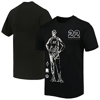 T-shirt unisexe round21 A'ja Wilson noir, joueur des Las Vegas Aces
