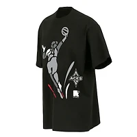 Unisex round21  Black Las Vegas Aces Victory T-Shirt