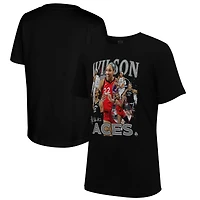 T-shirt unisexe Stadium Essentials A'ja Wilson noir Las Vegas Aces Crossroads