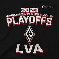 T-shirt unisexe Stadium Essentials noir Las Vegas Aces 2023 WNBA Playoffs Dust