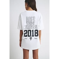 Unisex  White Las Vegas Aces Graphic T-Shirt