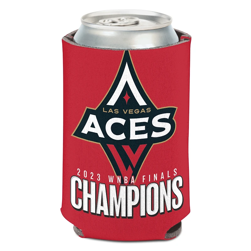 WinCraft Las Vegas Aces 2023 Champions de la finale WNBA 12oz. Refroidisseur de canettes