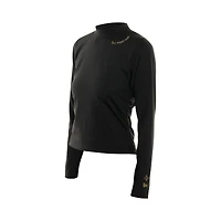 T-shirt à manches longues et col montant pour femme New Era Las Vegas Aces Glam Game noir