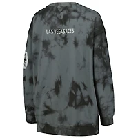 Sweat-shirt overdye The Wild Collective Charcoal Las Vegas Aces pour femmes