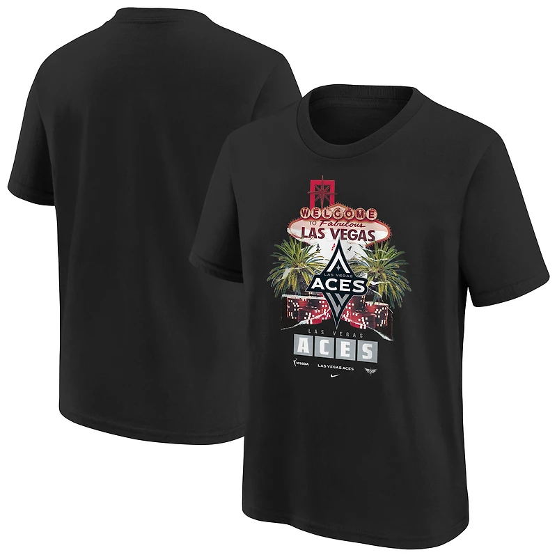 Youth Nike  Black Las Vegas Aces Original Content T-Shirt
