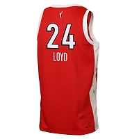 Maillot Nike Jewell Loyd rouge Las Vegas Aces Victory pour enfant - Édition Rebelle