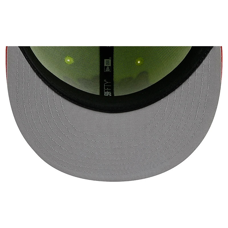 Men's New Era  Light Green Las Vegas Aviators Theme Nights 59FIFTY Fitted Hat