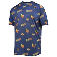T-shirt Homme Bleu Marine Las Vegas Aviators Imprimé Allover