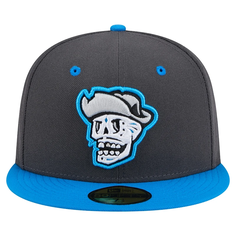 Men's New Era Black/Blue Las Vegas Aviators Copa de la Diversión 59FIFTY Fitted Hat