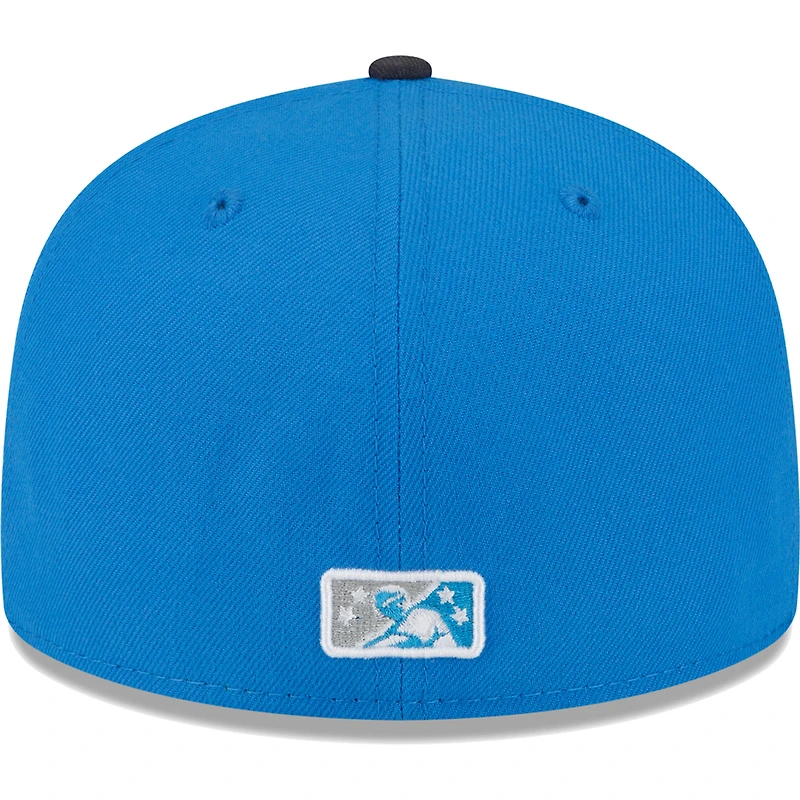 Men's New Era Blue/Black Las Vegas Aviators Copa De La Diversion 59FIFTY Fitted Hat
