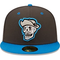 Men's New Era Graphite Reyes De Plata Las Vegas Copa La Diversion 59FIFTY Fitted Hat